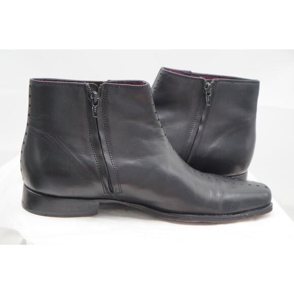 Ted Baker London Men’s Dress/Casual Side zip Leather Boots TBM 786 Size 42 /US 9 main image 11